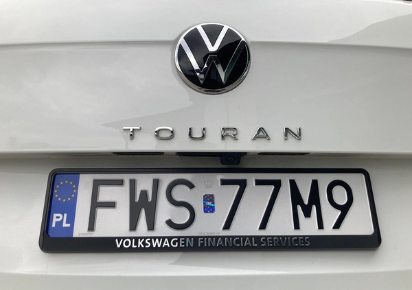 Volkswagen Touran cena 129800 przebieg: 24600, rok produkcji 2023 z Wschowa małe 781